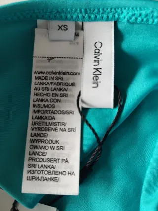 Braga bikini Calvin Klein Talla XS