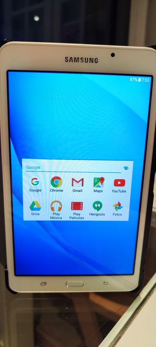 Samsung Galaxy Tab A 7 HD Blanca ideal niños