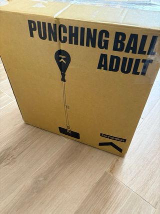 Saco de Boxeo Pie Punching Ball Negro