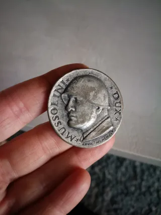 Moneta Mussolini Dux
