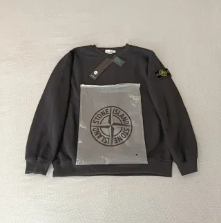 Sudadera Stone Island Negra Talla L