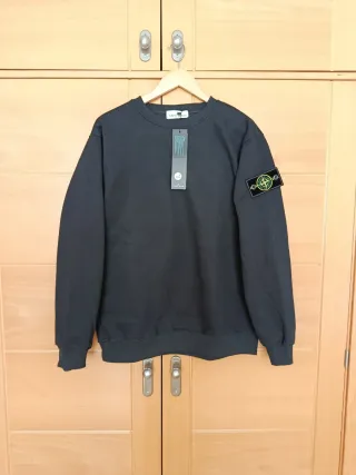 Sudadera Stone Island Negra Talla L