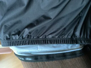 Maillot B Twin manga corta negro y azul talla M