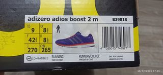 Zapatillas Adidas Adizero Adios Boost Running