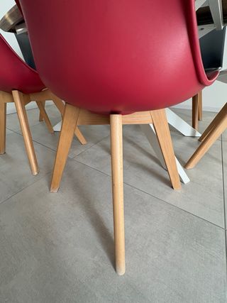 Set 6 Sedie scandinave colorate