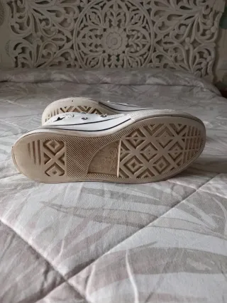 Converse All Star Botas Blancas Piel