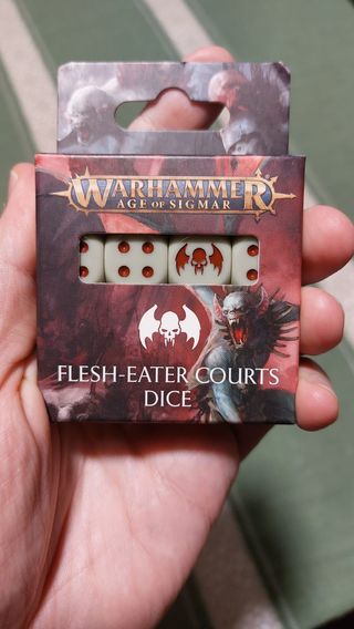 Warhammer Age of Sigmar Flesh-Eater Courts Dice
