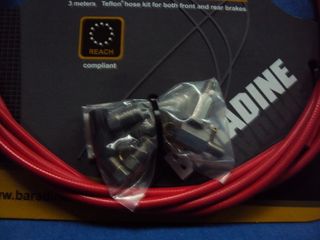 NUEVOS Latiguillos rojos para AVID Sram