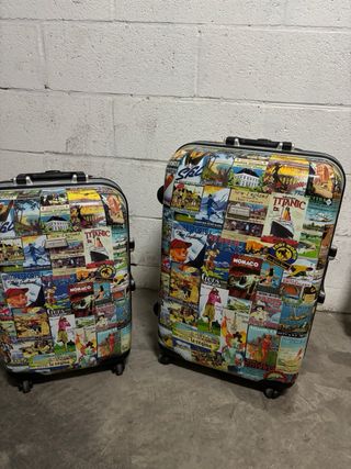 Maletas Vintage marca Sulema Multicolor