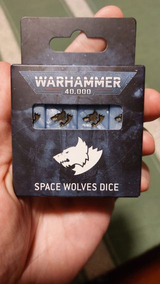 Warhammer 40,000 Space Wolves Dadi
