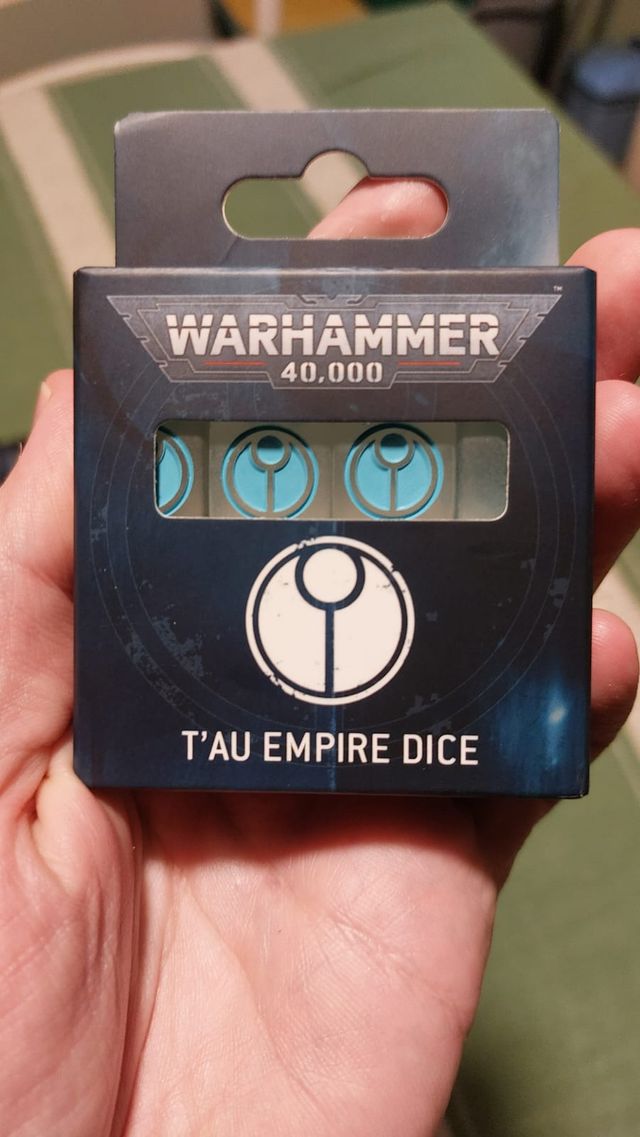 Warhammer 40000 T'au Empire Dadi