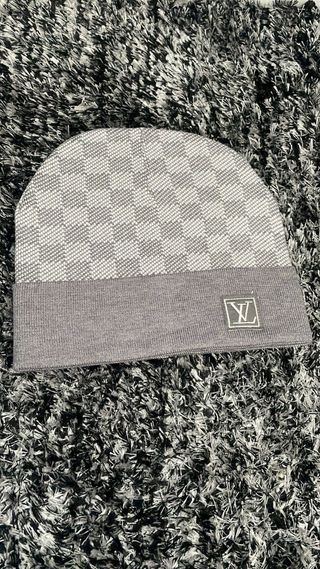 Berretto Louis Vuitton Grigio Nuovo Originale