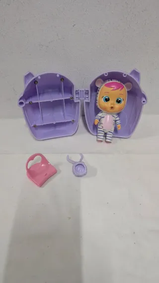 Muñeca Bebé Llorón con Accesorios