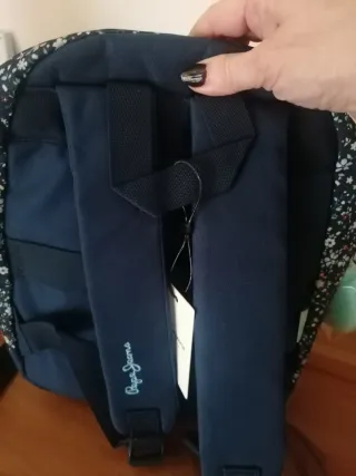 Mochila Pepe Jeans floral juvenil