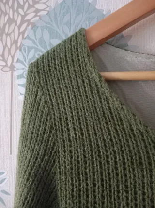 Jersey Holly Bracken verde con encaje M