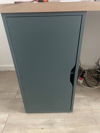 Doble escritorio Ikea.