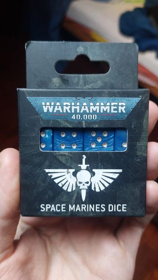 Warhammer 40,000 Space Marines Dadi