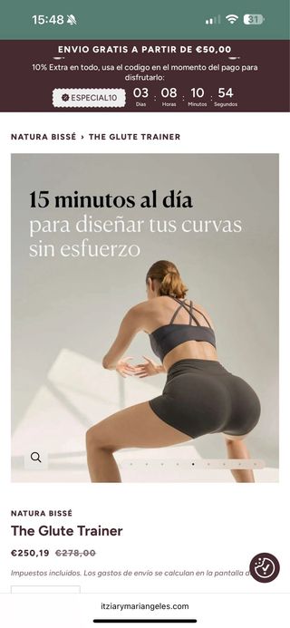 Elevador/Reafirmante De Glúteos Mytrex