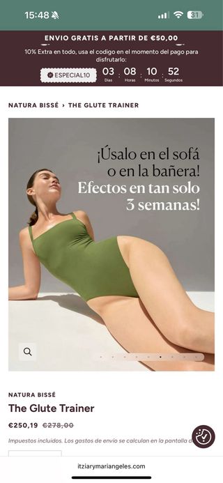 Elevador/Reafirmante De Glúteos Mytrex