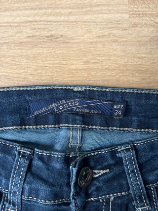 Pantalón vaquero mujer azul