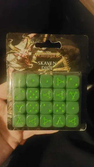 Warhammer Age of Sigmar Skaven Dadi