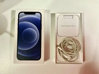 iPhone 12 Negro 128GB con Caja y Cargador