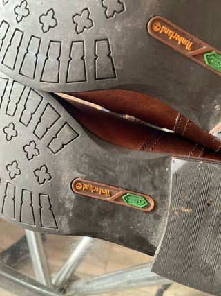 Botines Timberland Marrones Cuero Genuino.