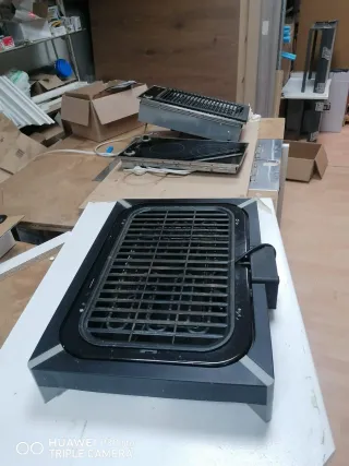 Parrilla eléctrica de resistencias