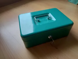 Caja de caudales para dinero en efectivo