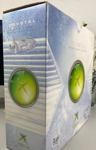 Xbox Clásica Crystal Edition Limitada