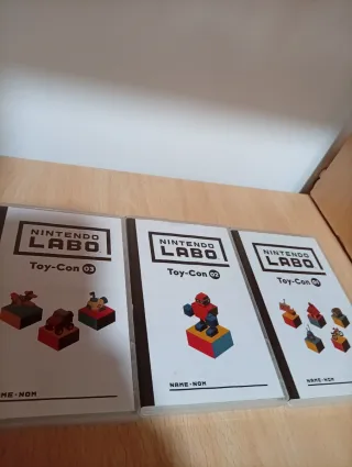 3 Juegos Nintendo Labo Toy-Con