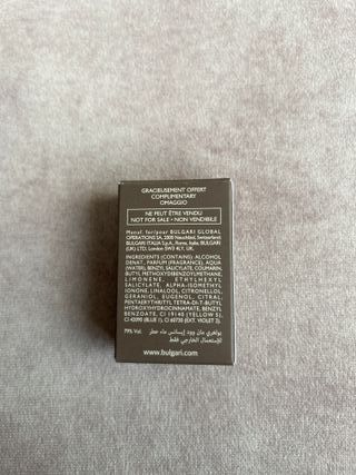 Bvlgari Man Wood Essence EDP 5ml