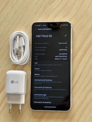 LG V60 ThinQ 5G 128GB Blu marino