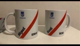 Taza taxi Madrid personalizada