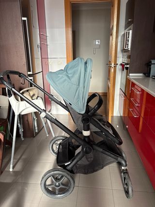 Bugaboo Fox 2 Negro y Aguamarina