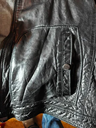 Cazadora Piel Massimo Dutti