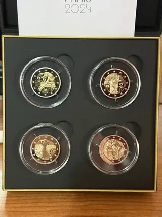 2 euro conmemorativo Francia juegos olimpicos