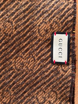 Sciarpa Gucci Marrone Multicolore