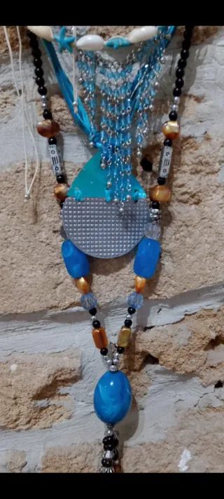 Quattro collane stile boho mare