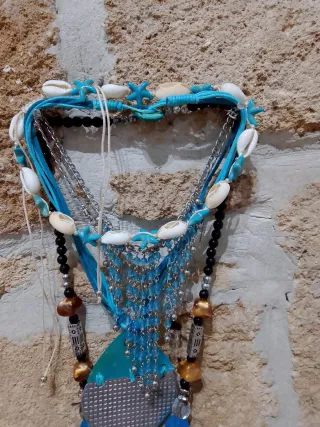 Quattro collane stile boho mare