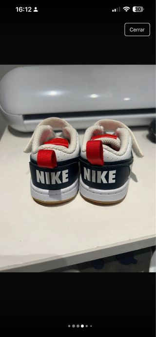 Zapatillas Nike Bebé Blancas