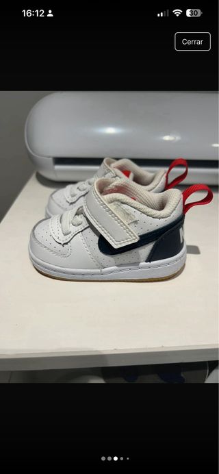 Zapatillas Nike Bebé Blancas