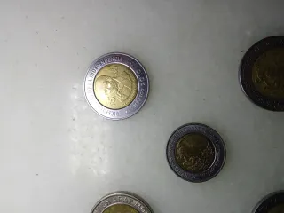 Monedas Mexicanas 5 Pesos 1998