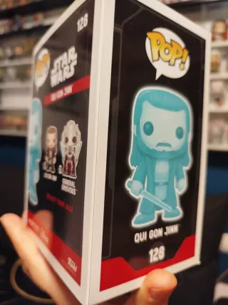 Funko Pop! Star Wars Qui Gon Jinn 128 Exclusivo