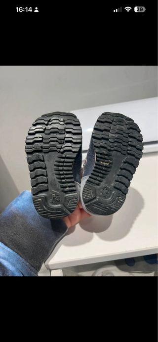 Zapatillas New Balance Bebé Azul y Rojo