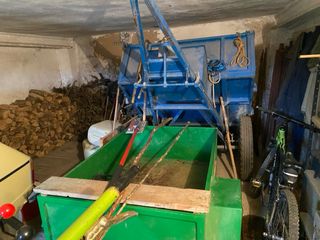 Motocultor Agria 2900 E Mula Mecánica con 2remolqu