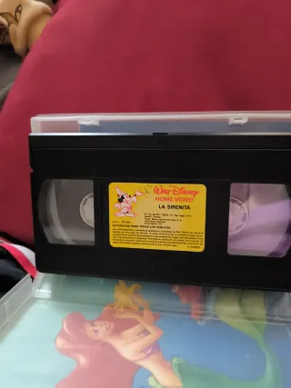 Película VHS La Sirenita Clásicos Disney Español