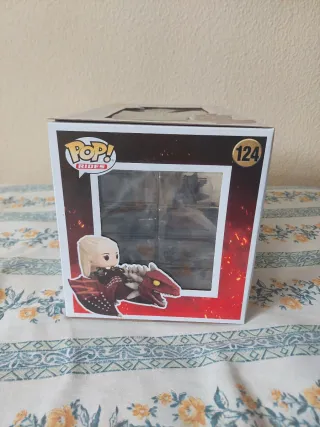 Funko Pop Rhaenys Targaryen con Meleys 124