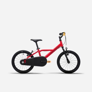 Bicicleta infantil roja