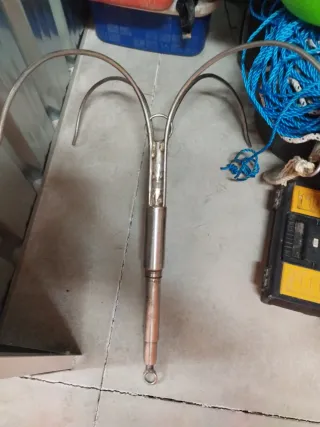 Ancla plegable de acero inoxidable